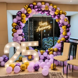 25th Anniversary Ring Decoration