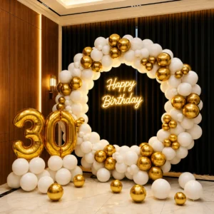 Birthday Ring Balloon Decoration