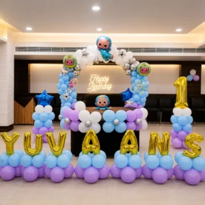 Simple Cocomelon Stage Decoration