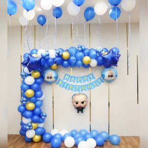 Simple Boss Baby Theme Decor