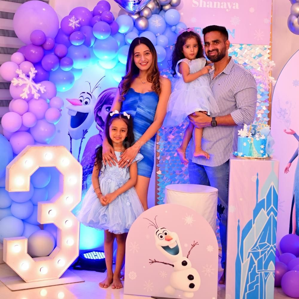 Elsas Magical Frozen Theme Kids Birthday Decoration - Image 3