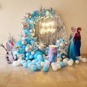 Frozen Snowflake Ring Decor