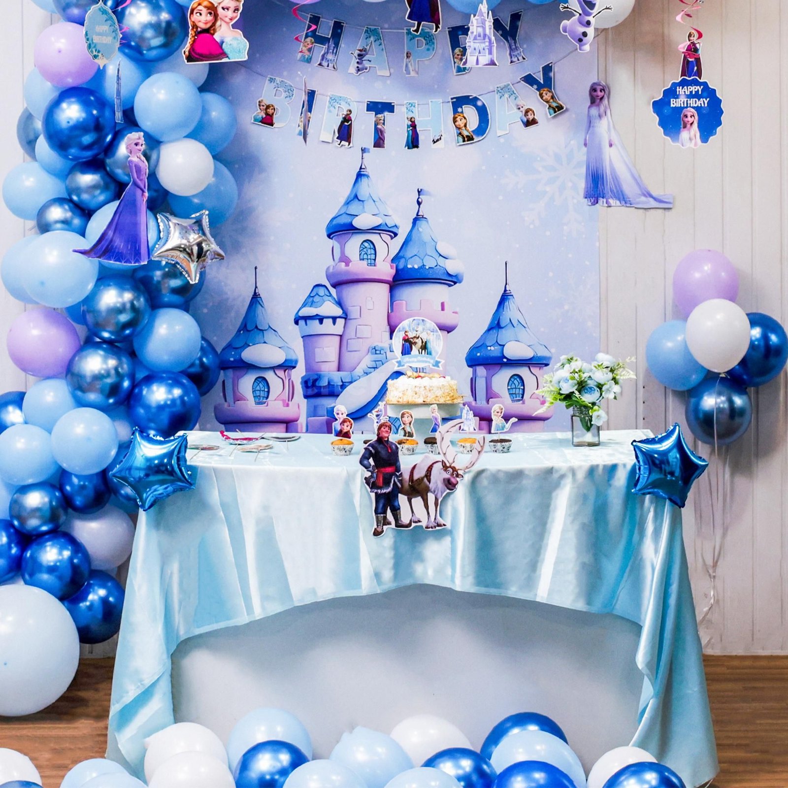 Castle On The Wall For Frozen Birthday Decor - Image 2