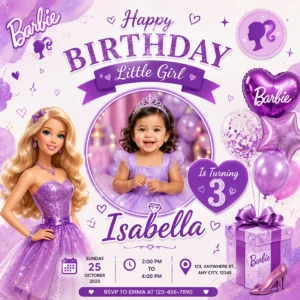 Boss Baby Theme Birthday E Invite For Whatsapp
