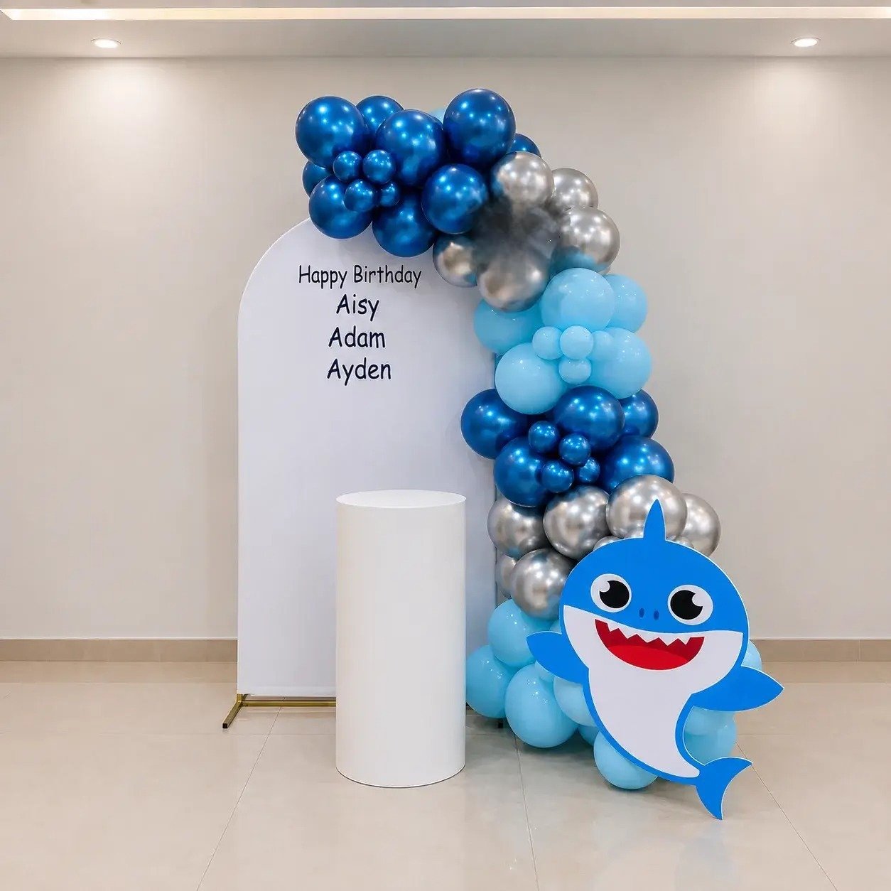 Baby Shark Ocean Party Birthday Decoration