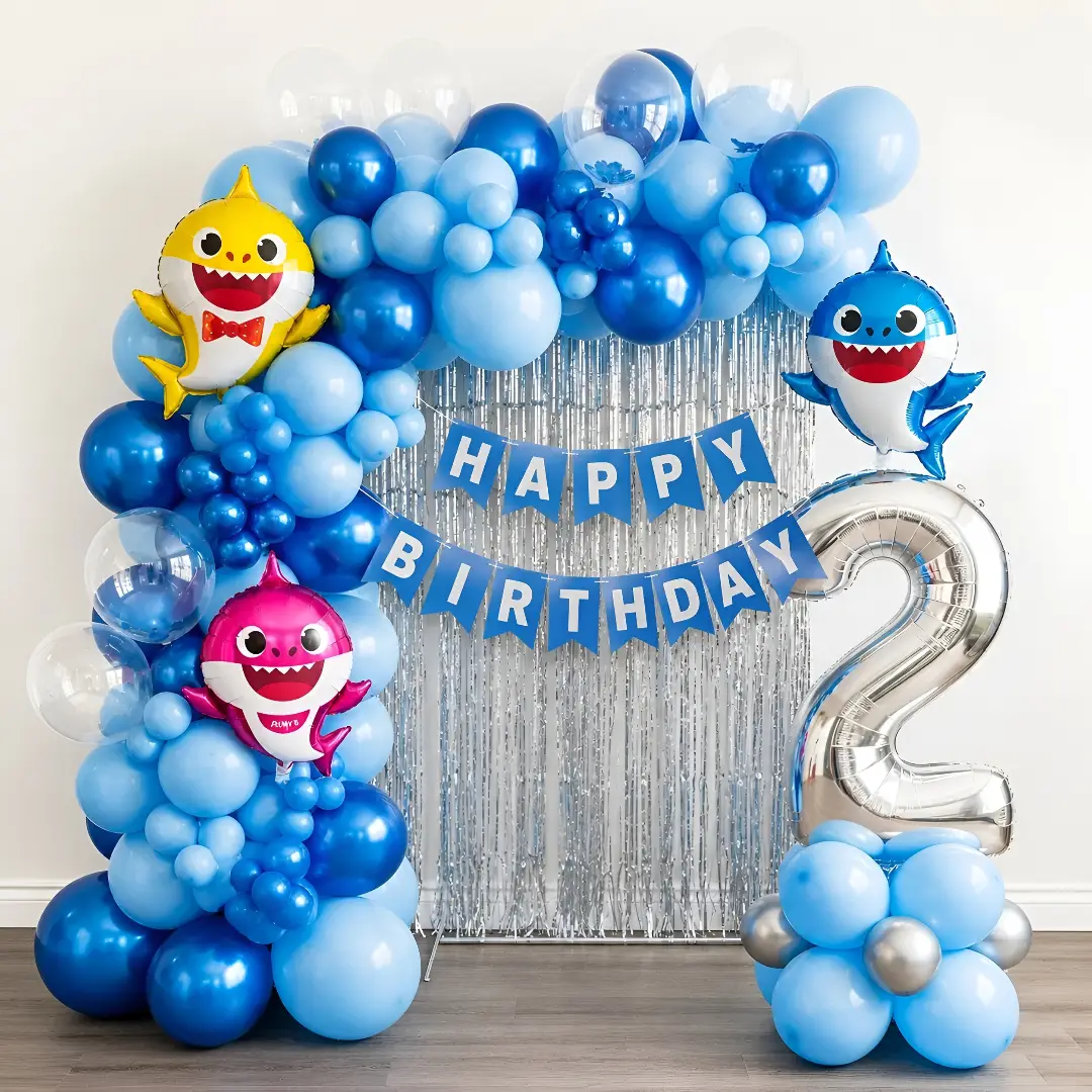 Birthday Baby Shark Decor