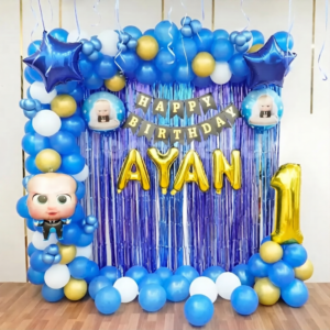 Boss Baby Celebration Setup