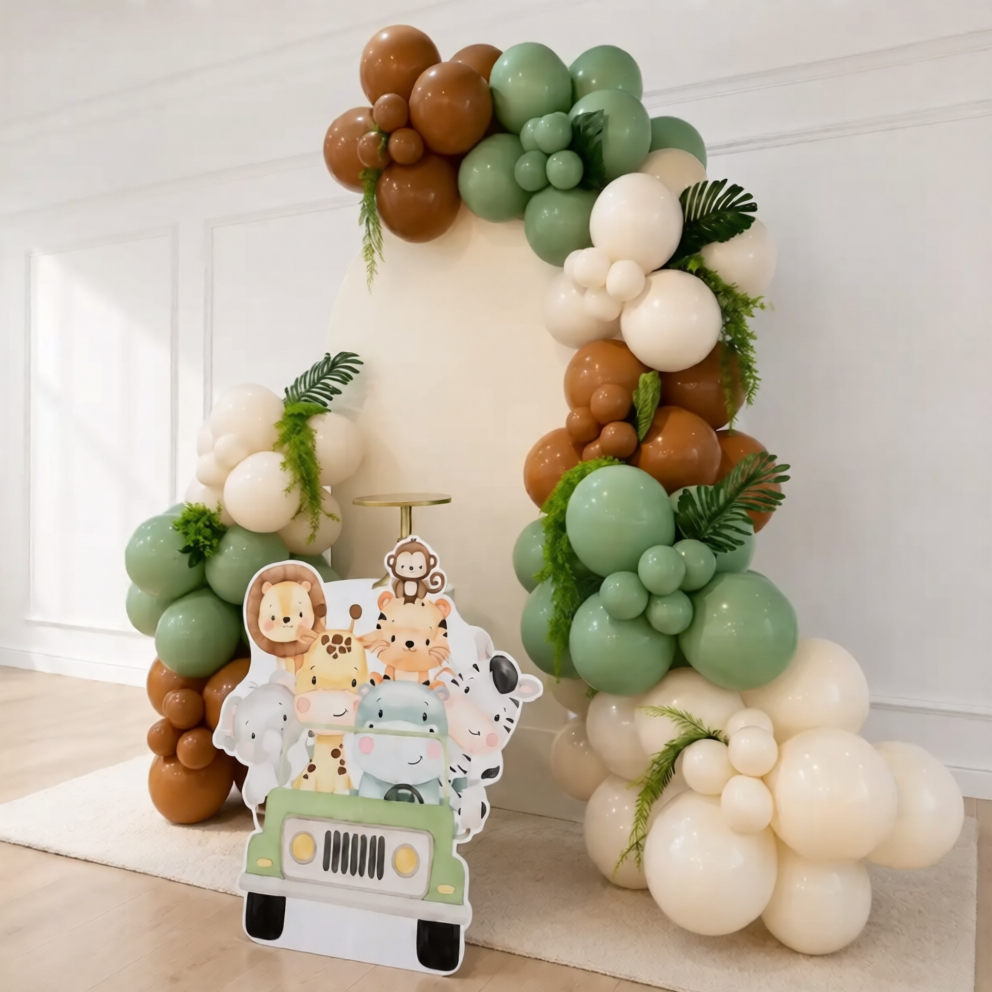 Wild Jungle Adventure Birthday Decoration - Image 3