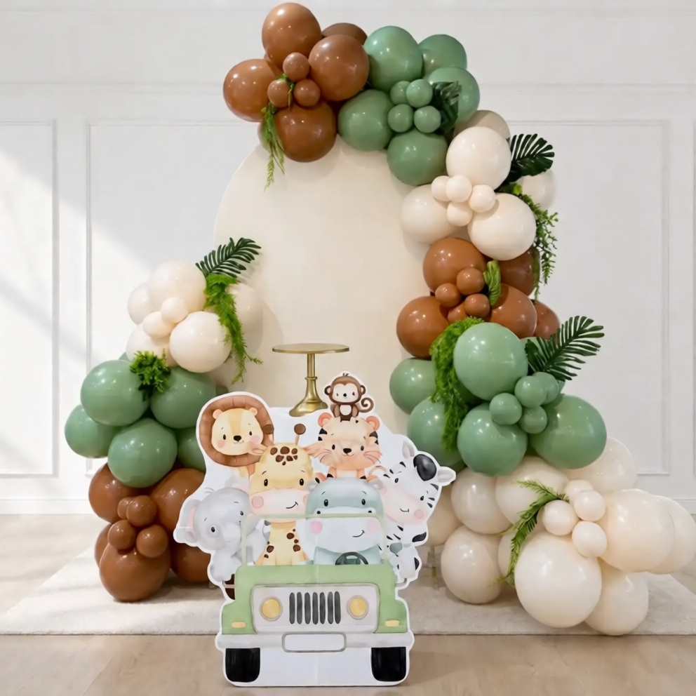 Wild Jungle Adventure Birthday Decoration