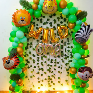 Wild One Jungle Theme Decor