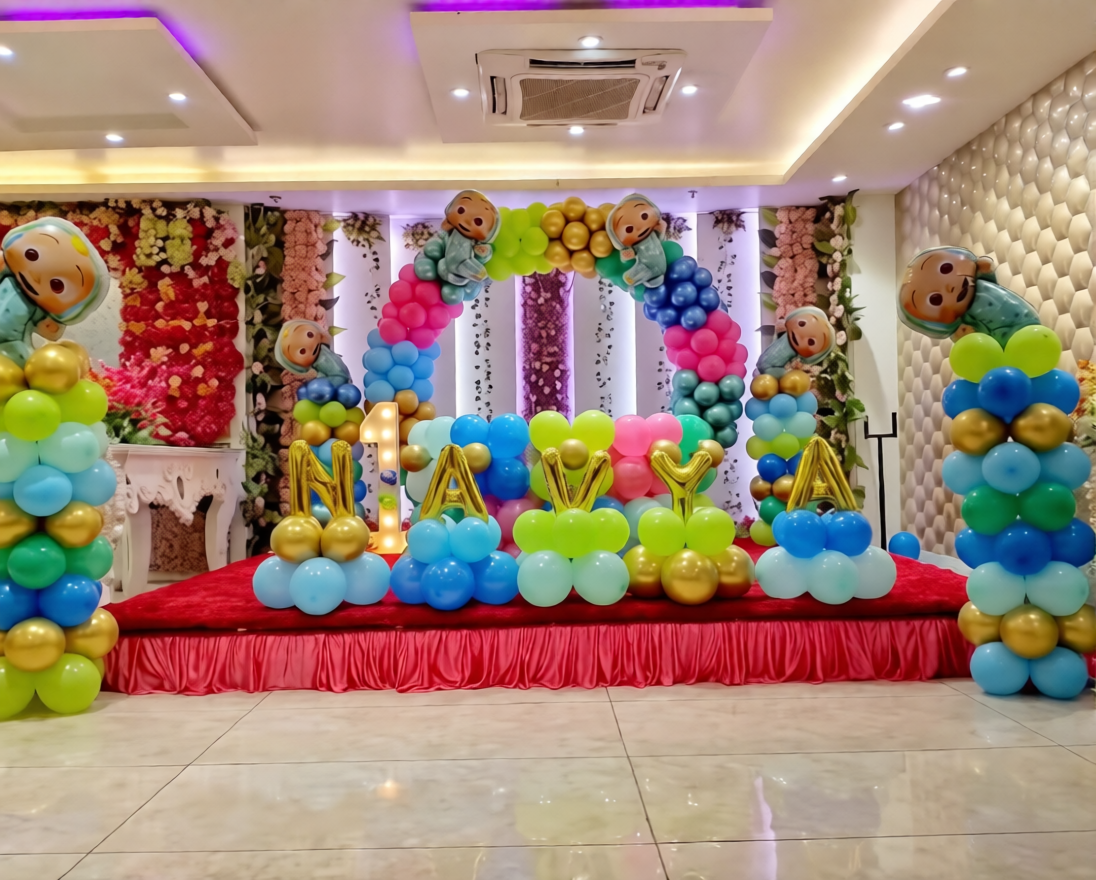 Cocomelon Ring Birthday Decor