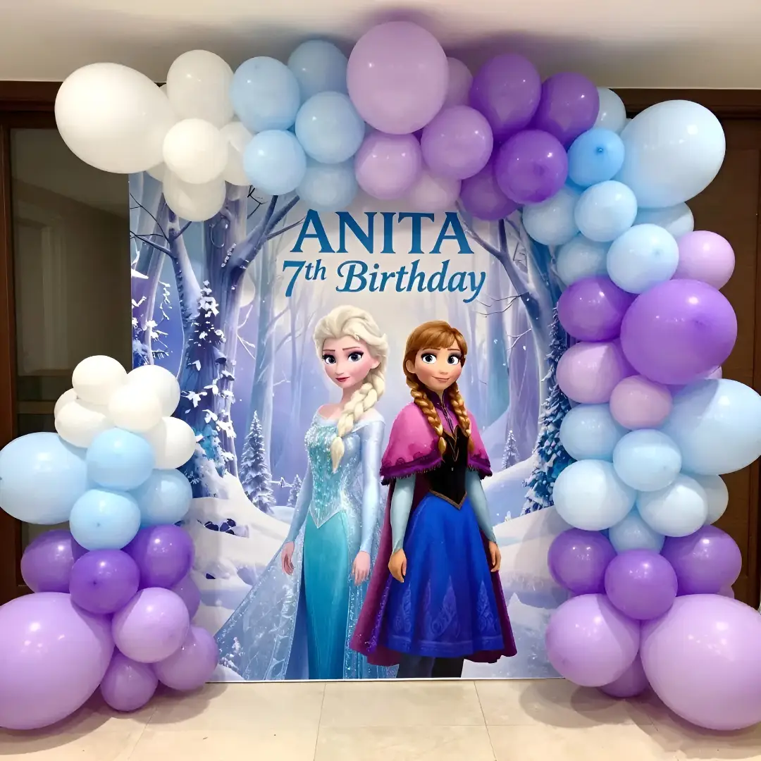 Magical Frozen Theme Decoration - Image 2