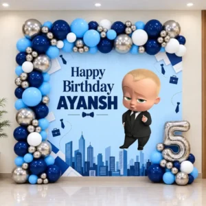 Little Baby Master Birthday Setup