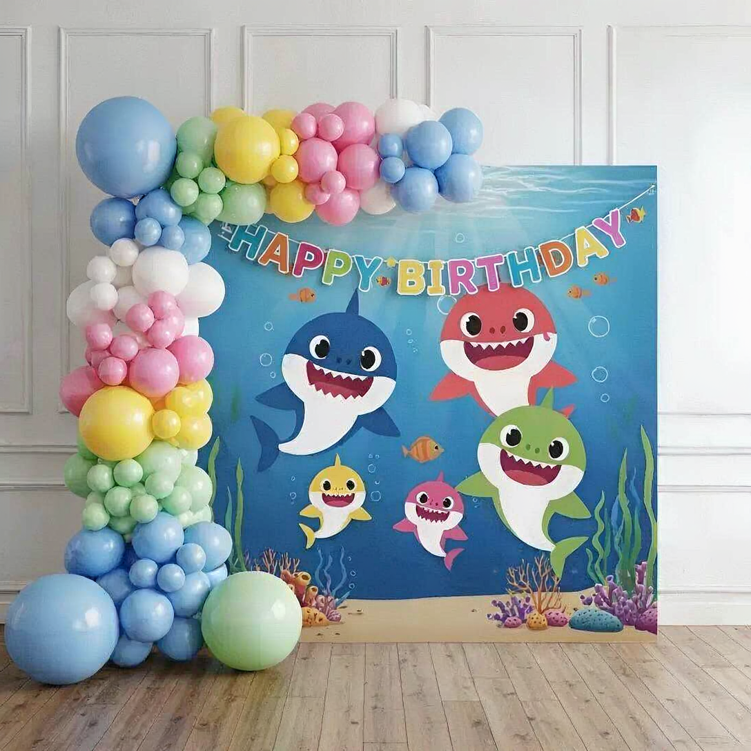Little Baby Shark Balloon Decoration - Image 2