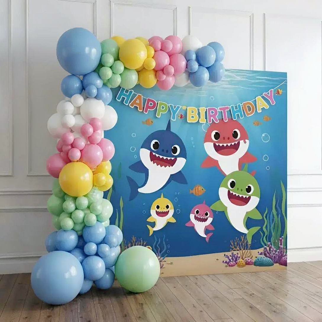 Little Baby Shark Balloon Decoration
