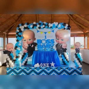 Boss Baby Theme Stage Decoration
